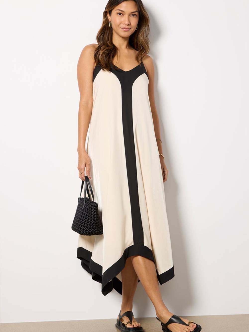 NWT Evereve Ava Midi Dress
